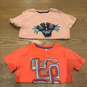 Kids Graphic T-Shirts - Pink and Orange tea dragon Asia Peru 8
